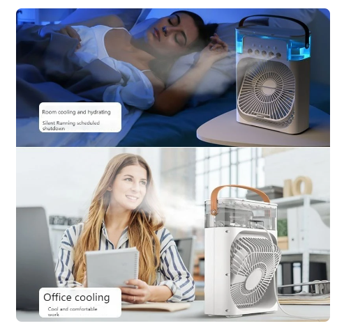 Ventilador Aire Acondicionado Portátil USB - imagen 2