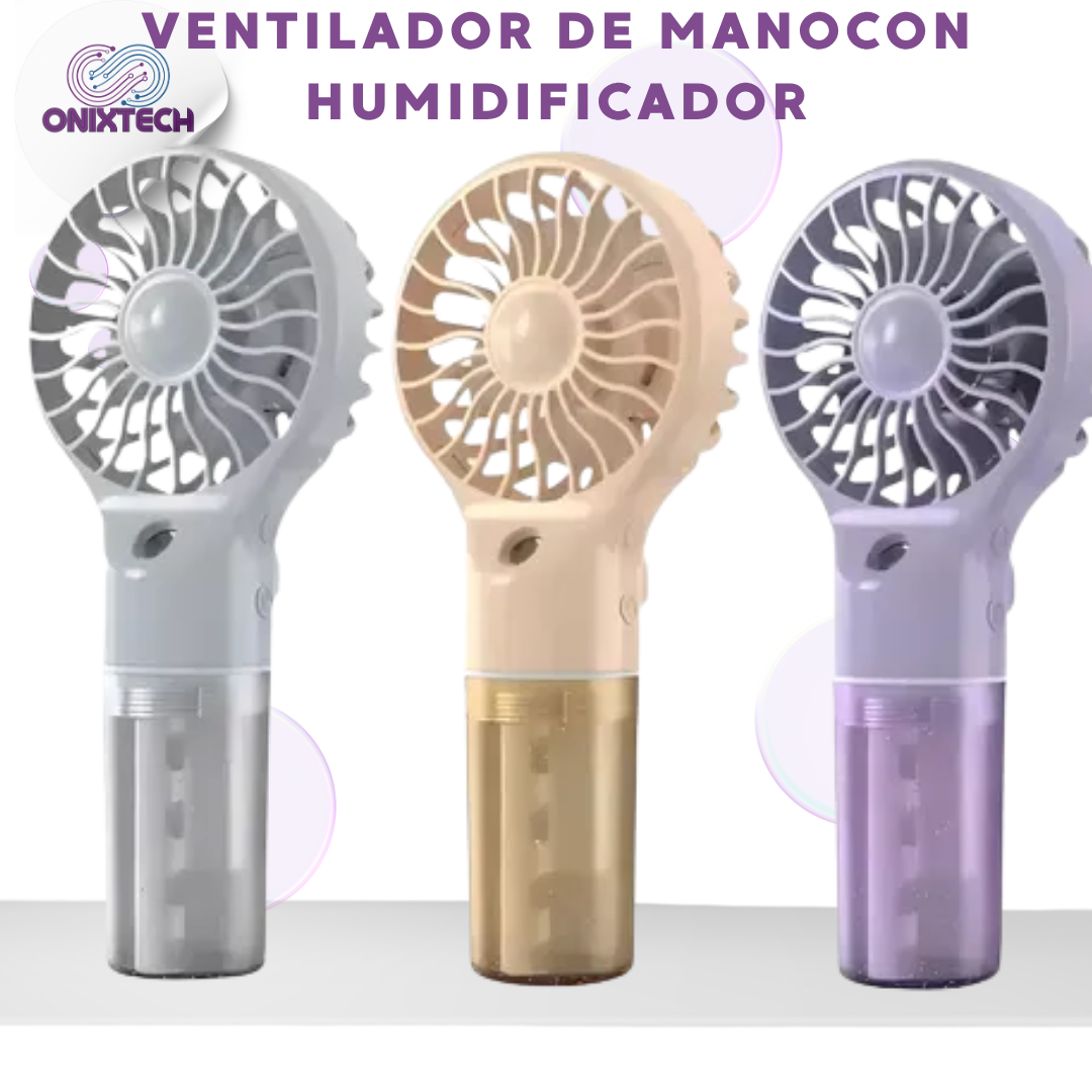 Ventilador de Mano con Humidificador - imagen 2